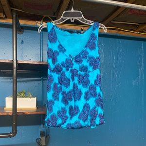New York and company | beautiful blue floral top